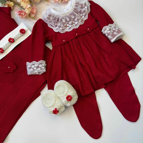 Saída Maternidade Maria Flor - 5 Peças