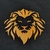 Imagem do Camiseta Masculina Preta Edição Comemorativa 1 Ano Leão Alto relevo