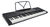 Kit Teclado Musical Estudante Iniciante 5/8 + Capa Suporte