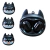 Fone Ouvido S/fio Bluetooth 5.3 Personagens Humor c/Corrente - lunaron