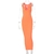 Dulzura Women's Striped Ribbed Knit Dress Sleeveless Short Sleeve V-Neck Bodycon Se - comprar online