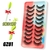 Pairs 3D Dismages of Mink Natural Lashes Drama - LOJAS ADM
