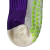Meias Futebol Antiderrapante Cano Alto - Roxo com bolhinhas amarelas - PAIVA SPORTS