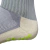 Meias Futebol Antiderrapante Cano Alto - Cinza com detalhes em verde limão - PAIVA SPORTS