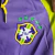 Jaqueta Corta-Vento Brasil 23/24 Masculino Nike - Roxo com detalhes em amarelo - loja online