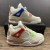 Air Jordan 4 Retro Rice White RED BLUE - PAIVA SPORTS