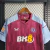 Camisa Aston Vila Home 23/24 - Torcedor Castore Masculina - Vinho - PAIVA SPORTS