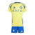 Kit Infantil Al-Nassr I 24/25 - Adidas - Amarelo e azul