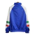 Jaqueta Corta-Vento Arsenal 23/24 - Azul com detalhes em branco e verde e vermelho - comprar online