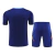 Kit Treino adulto - Camisa e Shorts - Juventus Adidas 24/25 - Azul com detalhes em laranja na internet