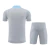 Kit Treino adulto - Camisa e Shorts - Atlético de Madrid Nike 24/25 - Cinza com detalhes em azul na internet