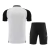 Kit Treino adulto - Camisa e Shorts - Seleção Alemanha Adidas 24/25 - Branco e preto com detalhes em roxo na internet