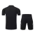 Kit Treino adulto - Camisa e Shorts - Manchester United Adidas 24/25 - Preto com detalhes em cinza e branco na internet