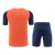 Kit Treino adulto - Camisa e Shorts - Manchester United Adidas 24/25 - Azul e laranja na internet