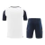 Kit Treino adulto - Camisa e Shorts - Real Madrid Adidas 24/25 - Branco e azul com detalhes em amarelo na internet