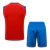 Kit Treino adulto - Camisa e Shorts - Seleção Espanha Adidas 24/25 - Azul e vermelho - comprar online