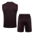 Kit Treino adulto - Camisa e Shorts - Bayern de Munique Adidas 24/25 - Vinho com detalhes em vinho - comprar online