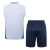 Kit Treino adulto - Camisa e Shorts - Seleção Itália Adidas 24/25 - Branco e azul - comprar online
