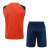 Kit Treino adulto - Camisa e Shorts - Manchester United Adidas 24/25 - Azul e laranja - comprar online
