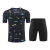 Kit Treino adulto - Camisa e Shorts - Seleção Portugal Nike 24/25 - Preto com detalhes coloridos - comprar online