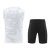 Kit Treino adulto - Camisa e Shorts - Real Madrid Ano do Dragão Adidas 24/25 - Branco e preto com detalhes em cinza - comprar online