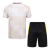 Kit Treino adulto - Camisa e Shorts - Flamengo Adidas 24/25 - Bege e preto com detalhes em vinho - comprar online