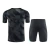 Kit Treino adulto - Camisa e Shorts - Barcelona Nike 23/24 - Cinza com detalhes em verde - comprar online