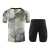 Kit Treino adulto - Camisa e Shorts - Chelsea Nike 23/24 - Bege e preto - comprar online