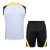 Kit Treino adulto - Camisa e Shorts - Chelsea Nike 23/24 - Branco e preto com detalhes em amarelo - comprar online