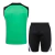 Kit Treino adulto - Camisa e Shorts - Chelsea Nike 23/24 - Verde e preto com detalhes em branco - comprar online