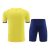 Kit Treino adulto - Camisa e Shorts - Barcelona Nike 23/24 - Amarelo e azul - comprar online