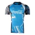 Camisa Napoli Pré-jogo 24/25 - Torcedor EA7 Masculina - Azul e Com Patrocínio