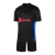 Kit Infantil Barcelona II 24/25 - Nike - Preto com detalhes em azul e vermelho