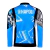 Camisa Napoli Pré-jogo 24/25 manga longa - Torcedor EA7 Masculina - Azul e Com Patrocínio - PAIVA SPORTS