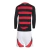 Kit Infantil Flamengo I 25/26 manga longa - Adidas - Vermelho e preto - comprar online