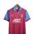 Camisa Aston Villa I 1995/1997 - Reebok Masculina - Vinho com detalhes em azul - comprar online