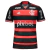 Camisa Flamengo I 24/25 - Torcedor Adidas Masculina - Preta e vermelha com Patrocínio