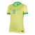 Camisa Seleção Brasileira I 24/25 - Torcedor Nike Feminina - Amarela com detalhes em verde