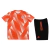 Kit Infantil Bayern de Munique Treino 23/24 - Adidas - Laranja e preto
