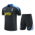 Kit Treino adulto - Camisa e Shorts - Tottenham Nike 24/25 - Cinza com detalhes em azul - comprar online