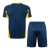 Kit Treino adulto - Camisa e Shorts - Real Madrid Adidas 24/25 - Azul com detalhes em laranja e amarelo - comprar online