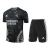 Kit Treino adulto - Camisa e Shorts - Real Madrid Ano do Dragão Adidas 24/25 - Preto com detalhes em cinza e branco