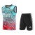 Kit Treino adulto - Camisa e Shorts - Real Madrid Ano do Dragão Adidas 24/25 - Verde e vermelho com detalhes em preto