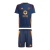 Kit Infantil Roma III 24/25 - Adidas - Azul com detalhes em vermelho e amarelo