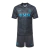 Kit Infantil Napoli III 24/25 - EA7 - Cinza com detalhes em azul