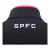 Jaqueta Corta-Vento São Paulo 24/25 - Masculina New Balance - Preta com detalhes em vermelho - PAIVA SPORTS