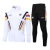 Conjunto Seleção Alemanha I 24/25 - Masculino Adidas - Branco e preto com detalhes em amarelo e vermelho