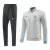 Conjunto Tottenham Treino 24/25 - Masculino Nike - Cinza com detalhes em azul