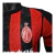 Camisa AC Milan I 25/26 - Jogador Puma Masculina - Preta e vermelha com detalhes em cinza