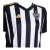 Camisa Atlético Mineiro I 25/26 - Torcedor Adidas Feminina - Preta com listras branca com detalhes em amarelo e Com Patrocínio - PAIVA SPORTS